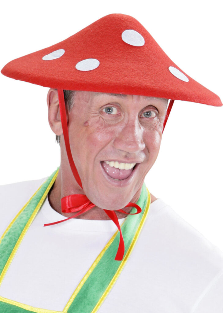 Chapeau Champignon Pour Costume D'halloween, Couvre-chef De