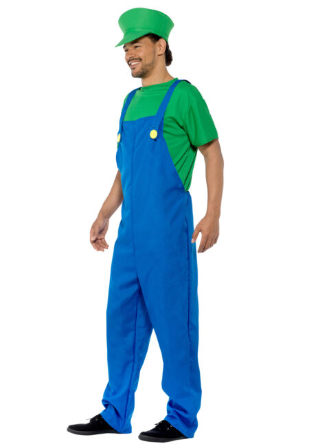 déguisement de luigi, costume de luigi, Mario et luigi, déguisement plombier luigi, Déguisement de Luigi, Plombier