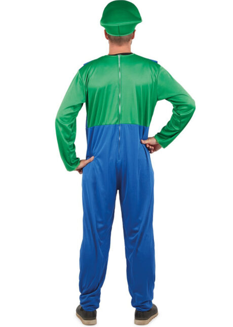 déguisement de luigi, costume de luigi, Mario et luigi, déguisement plombier luigi, Déguisement de Luigi, Plombier