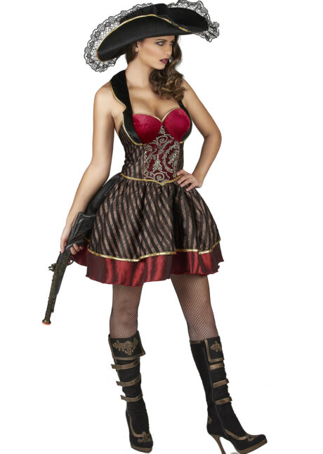 déguisement pirate femme, costume de pirate femme, déguisement pirate sexy, Déguisement de Pirate Baroque