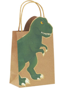 sacs cadeaux anniversaires enfants, sachets cadeaux dinosaures