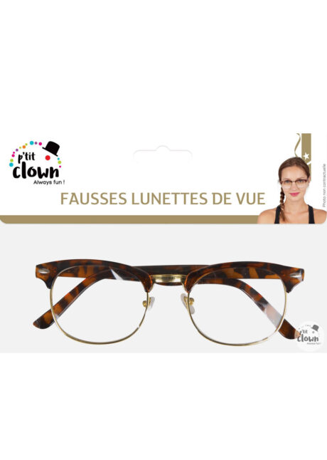 fausses lunettes écailles, fausses lunettes de vue, Lunettes de Vue, Monture Ecailles