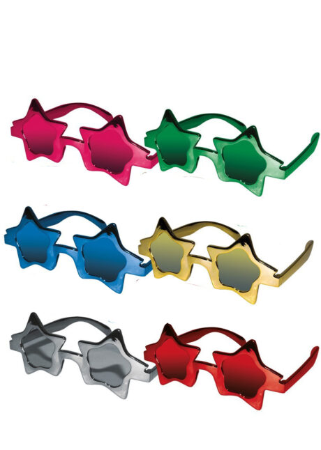 lunettes étoiles, lunettes fantaisies, lunettes de Noël, Lunettes Etoiles Métal