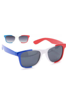 lunettes france, lunettes drapeau français, lunettes de supporter, Lunettes France, Monture Bleu Blanc Rouge