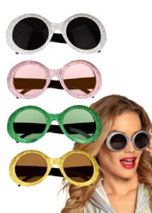 lunettes paillettes, lunettes disco, lunettes fantaisies
