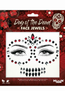 strass visage paillettes, paillettes strass à coller, strass paillettes visage halloween, Strass Autocollants Visage, Jour des Morts