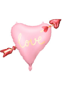 ballon coeur, ballon hélium, ballon Saint Valentin, décorations saint valentin