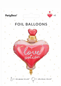 ballon Saint Valentin, ballon parfum, ballon coeur, ballon hélium
