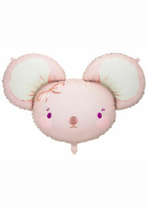 ballon souris bébé, ballon hélium, ballon baby shower, ballons animaux