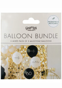 ballons 60 ans, anniversaire 60 ans, ballons hélium