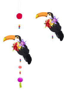 DECORATION HAWAI, DECORATION TOUCAN