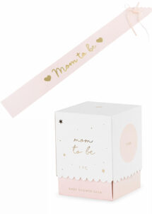 écharpe naissance fille, baby shower, décorations baby shower, écharpe baby shower, baby shower fille