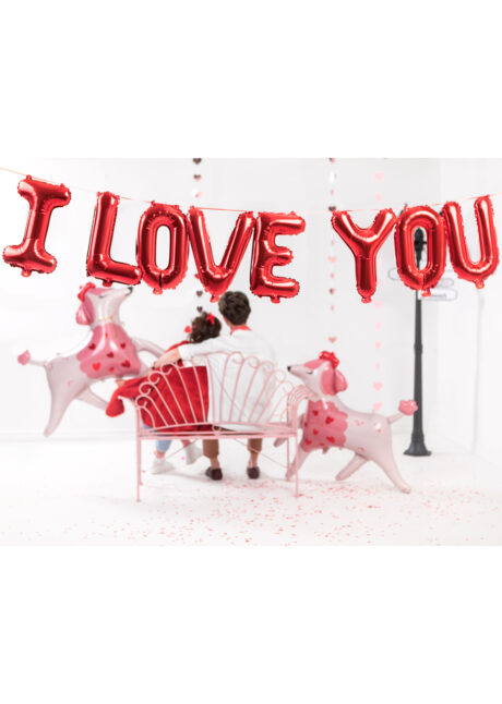 Guirlande de ballons en aluminium Love