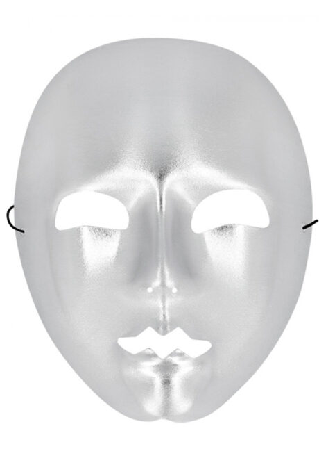 masque visage, masque de mime, masque visage entier, masque visage argent, Masque Visage Entier, Mime, Argent