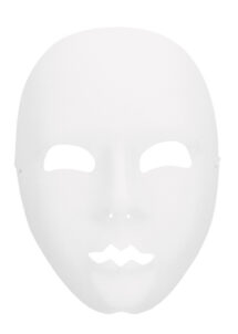 masque visage, masque de mime, masque visage entier, masque visage blanc