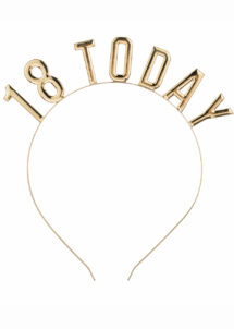 serre tête anniversaire, accessoire 18 ans, diadème anniversaire 18 ans