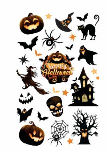 faux tatouages enfant, faux tatouages Halloween enfant, Faux Tatouages Halloween pour Enfant