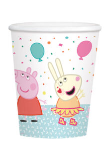 gobelet peppa pig, vaisselle peppa pig, pepa pig, Vaisselle Peppa Pig, Gobelets x 6