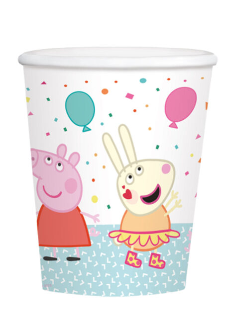 gobelet peppa pig, vaisselle peppa pig, pepa pig, Vaisselle Peppa Pig, Gobelets x 6