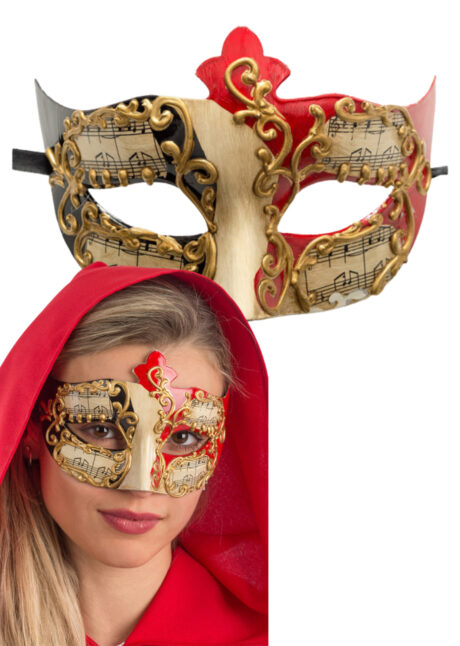 masque vénitien, loup vénitien, carnaval de Venise, Loup Musica à Pointe, Vénitien