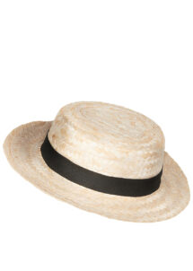 canotier, chapeau canotier, canotiers en paille, canotier paris, chapeaux canotiers, Canotier Ruban, Chapeau de Paille