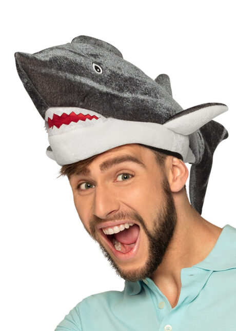 chapeau requin, chapeau poisson, thème de la mer, Chapeau Requin