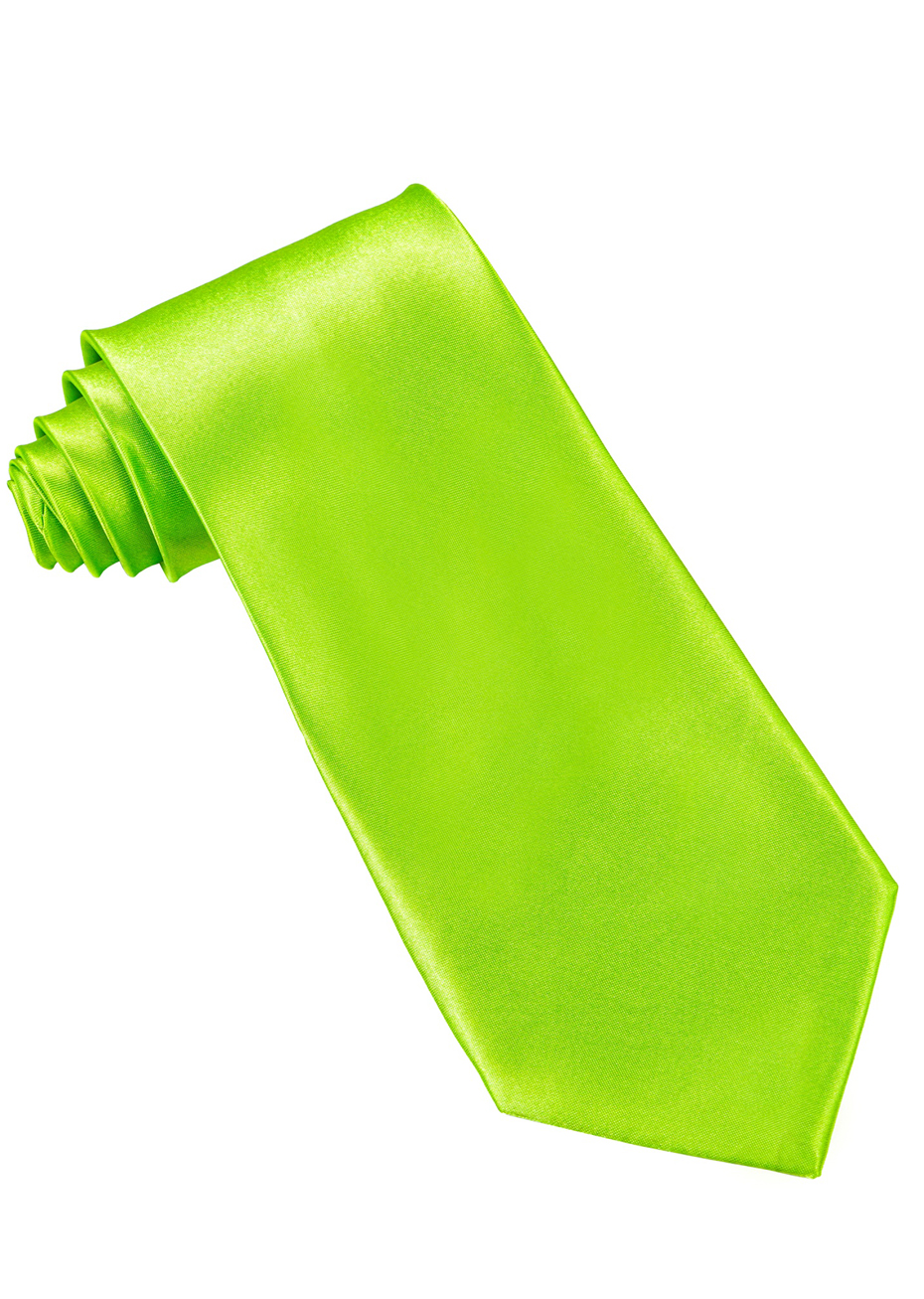 Cravate fluo verte - Aux 1001 fêtes