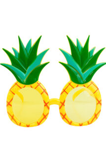 lunettes ananas, lunettes tropicales, lunettes Hawaï
