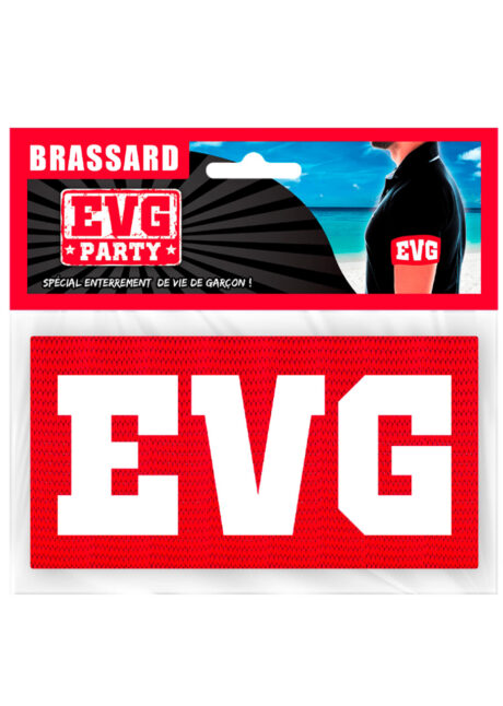 brassard evg, enterrement vie de garçon, Brassard EVG