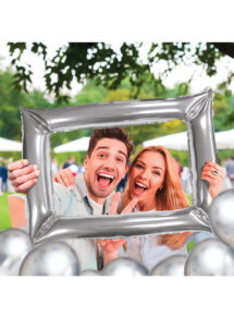 cadre gonflable, Photo Booth, cadre Photo Booth argent