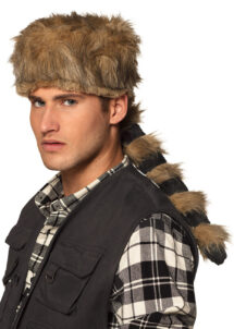 chapeau Davy Crockett, toque de trappeur, chasseur d'ours, Chapeau de Chasseur de l’Alaska, Trappeur