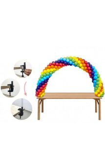 arche de ballons table, arche pour table, arche fixation table