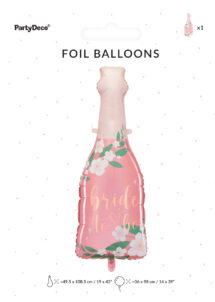ballon bride to be, ballon champagne evjf, décoration evjf