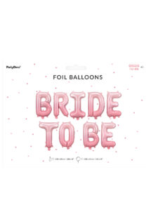 guirlande bride to be, ballons evjf, décorations evjf, ballons bride to be rose