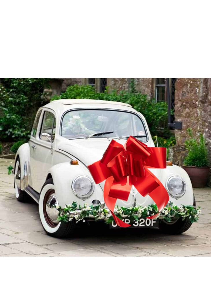Unique Party 63603 - Arc de Voiture Géant Rouge - 45 cm
