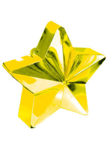 LEST-POIDS-BALLON-ETOILE-DOREEpoids pour ballon, lest pour ballon, poids ballons hélium, lests ballons hélium