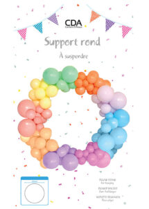 décorations de ballons, arche de ballons, cercle pour arche de ballons