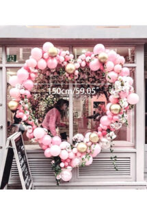 décorations de ballons, arche de ballons, coeur pour arche de ballons, Support pour Décoration de Ballons, Coeur 150 cm