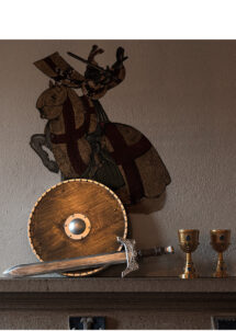 calice roi Arthur, calice médiéval, verre médiéval, gobelet médiéval