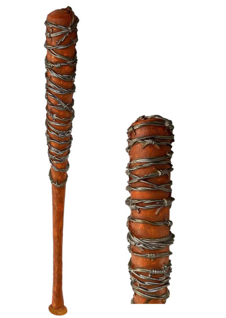 Batte Lucille The Walking Dead – Negan – Accessoire Culte, Batte de Lucille, The Walking Dead