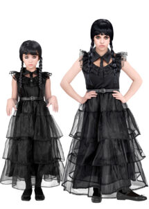 déguisement mercredi, robe de bal mercredi Addams, robe de bal mercredi, déguisement mercredi addams