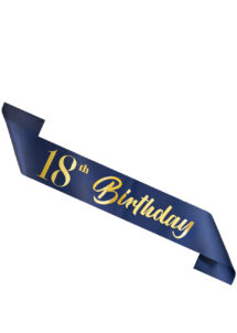 echarpe de miss anniversaire, anniversaire 18 ans, écharpe d'anniversaire