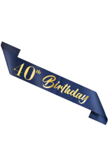 echarpe de miss anniversaire, anniversaire 40 ans, écharpe d'anniversaire