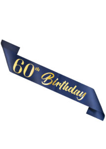 echarpe de miss anniversaire, anniversaire 60 ans, écharpe d'anniversaire
