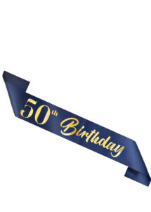 echarpe de miss anniversaire, anniversaire 50 ans, écharpe d'anniversaire