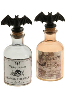 bouteille halloween, flacon halloween, decoration halloween