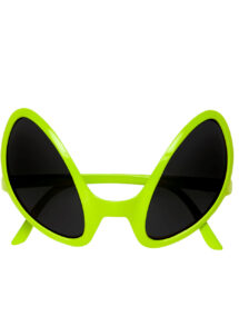 lunettes alien, lunettes vertes, extraterrestres
