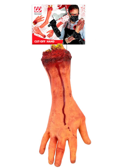main coupée Halloween, main arrachée Halloween, fausse main, Fausse Main Taille Réelle, Zombie