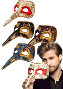 masque vénitien joker, masque joker carnaval, loup carnaval de venise, loup pour homme