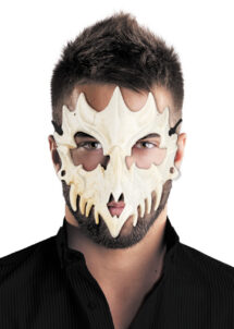 masque de squelette halloween, masque squelette